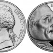 historical values Jefferson nickel