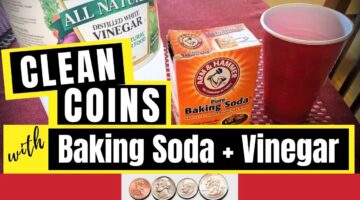 Cleaning Coins With BAKING SODA & VINEGAR (See How Well It Works!)