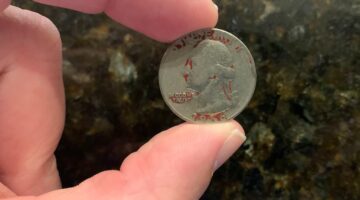 Find A Red Painted Quarter? Here’s How Much It’s Worth