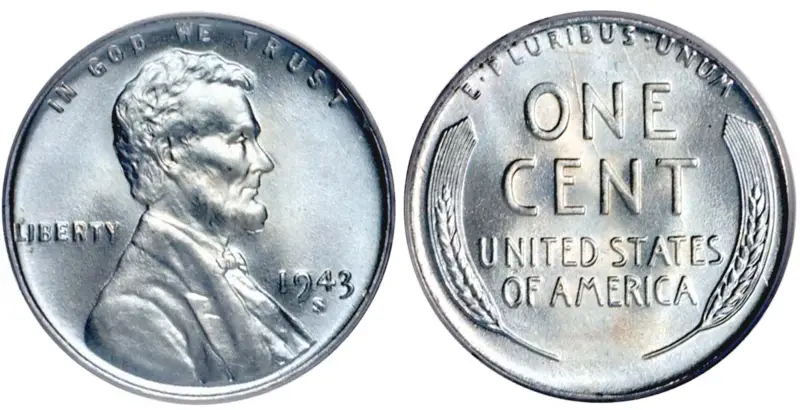 1943 steel pennies prices