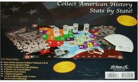 A deluxe coin collector's kit for collecting state quarters. state-quarters-deluxe-collectors-kit.jpg