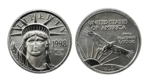  American Platinum Eagle coin