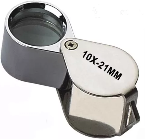 The 10X coin loupe magnifier is my most used and all-time favorite