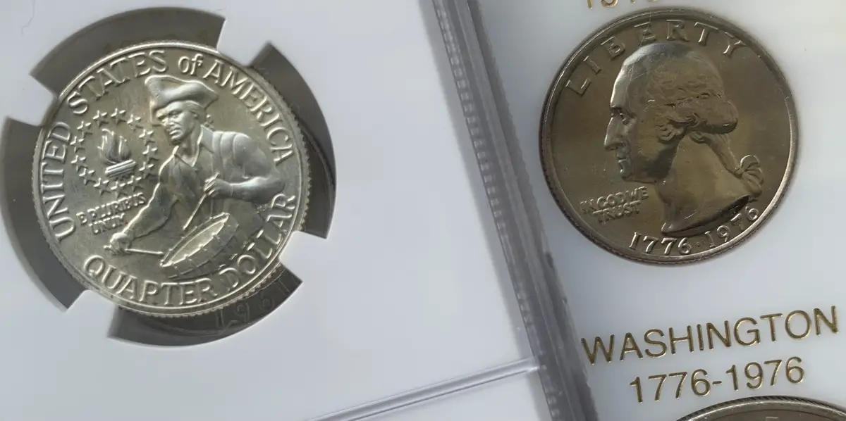 The 1776-1976 drummer boy quarters are neat Bicentennial coins that are worth looking for in your spare change! Here's everything you want to know about the drummer boy quarter.
