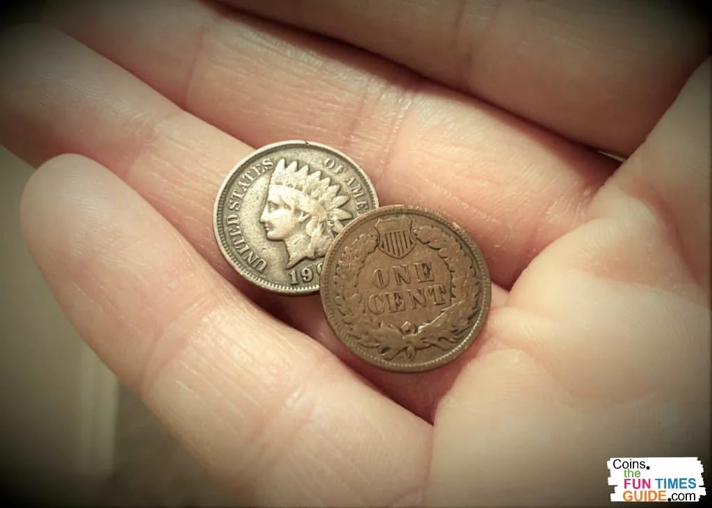 1909 Indian Head pennies