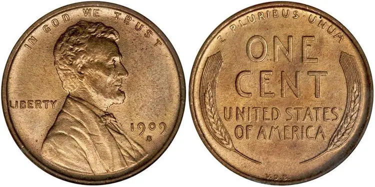 The 1909-S VDB is a rare penny worth hundreds of dollars or more, depending on its condition. Some have been spent in circulation, which means you have a chance of finding one in pocket change!