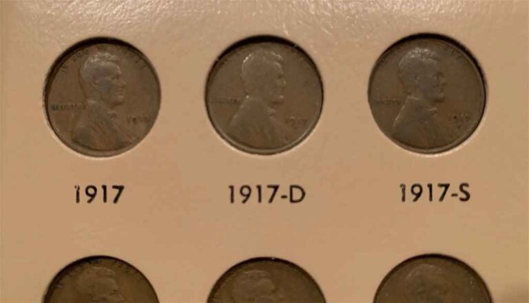 See the 1917 penny value here.