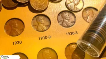 All kinds of rare coins, such as these valuable old pennies, are coveted by collectors.