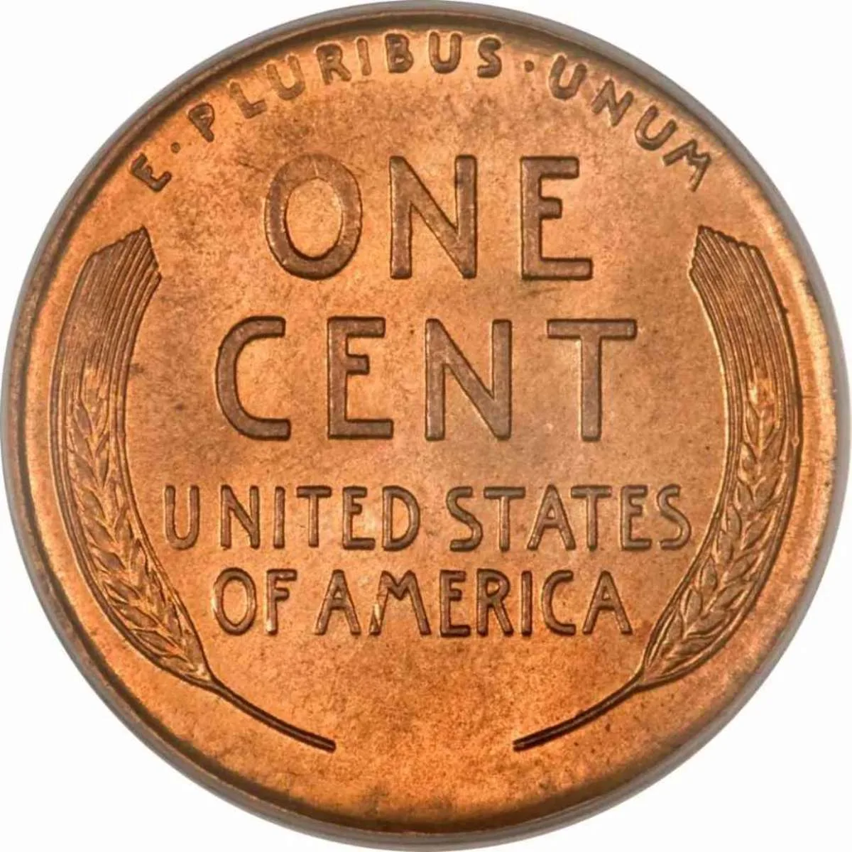 1931 Lincoln cents feature the iconic wheat ears design seen on pennies minted from 1909 through 1958. T