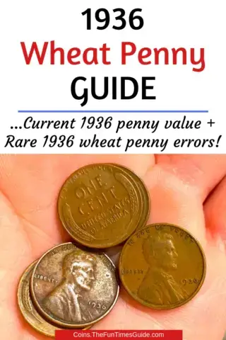 1936 wheat penny value guide