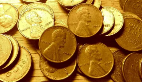Find out how much your 1944 pennies are worth!