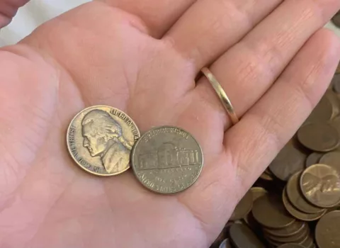 Some 1946 nickels are worth more than $1,000! photo by Joshua at TheFunTimesGuide.com 1946 nickels may be worth up to $1,000 or more.