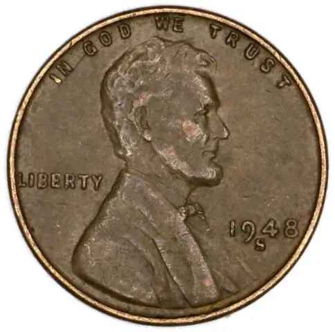 A 1948-S penny
