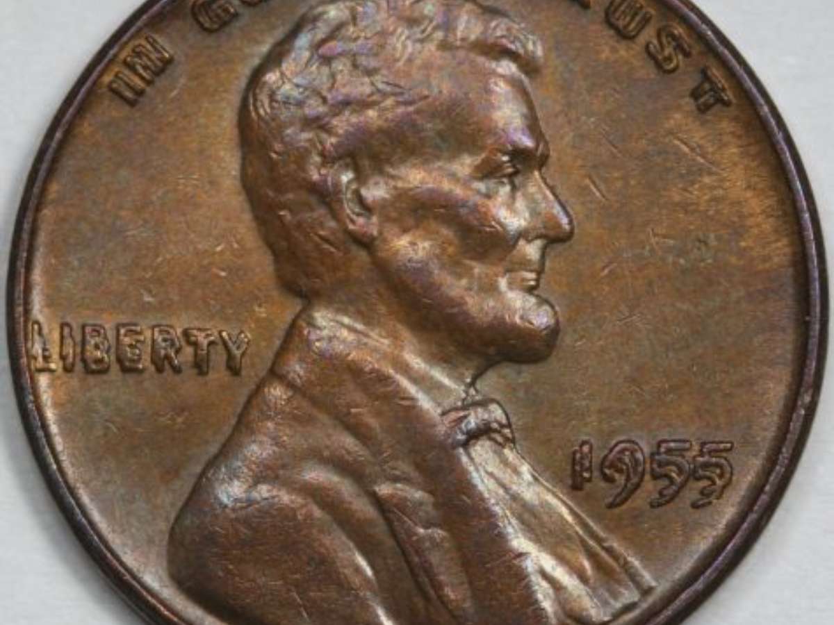 1955_doubled_die_Lincoln_cent Pennies Facts