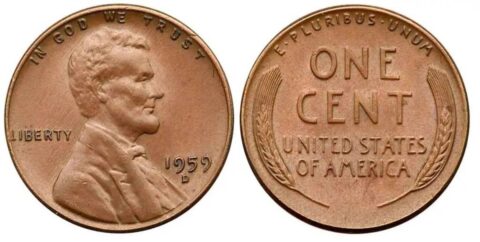 This 1959-D Wheat Penny Is A Mule Coin Worth $50,000… See Why This Mule Error Coin Is So Rare And Valuable!