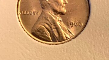 This is a 1960 small date penny