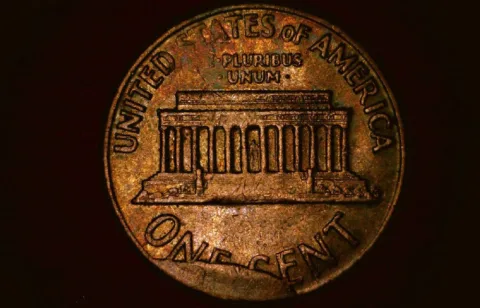 See examples of die cud error coins, like this 1970 penny.