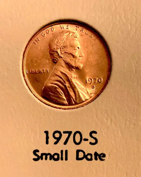 This is a 1970-S small date penny