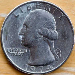 1974 quarter obverse - The 1974 quarter can be worth more than $10,000! Do you have one??? 