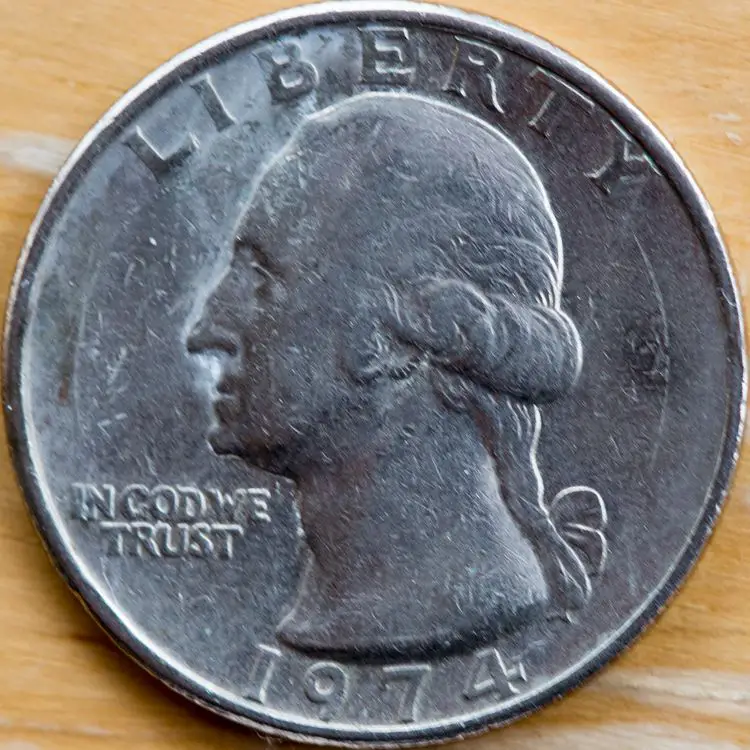 The 1974 quarter can be worth more than $10,000!