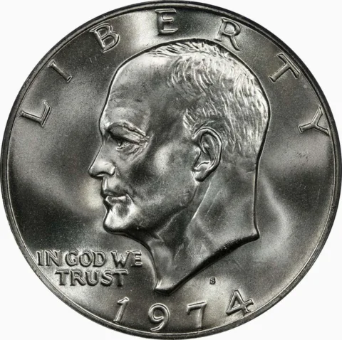 Here's a list of the top 5 most valuable Eisenhower silver dollars.