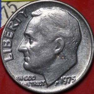 1975 Roosevelt Dime - old dimes