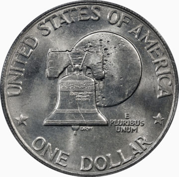 1976 Type II dollar coin