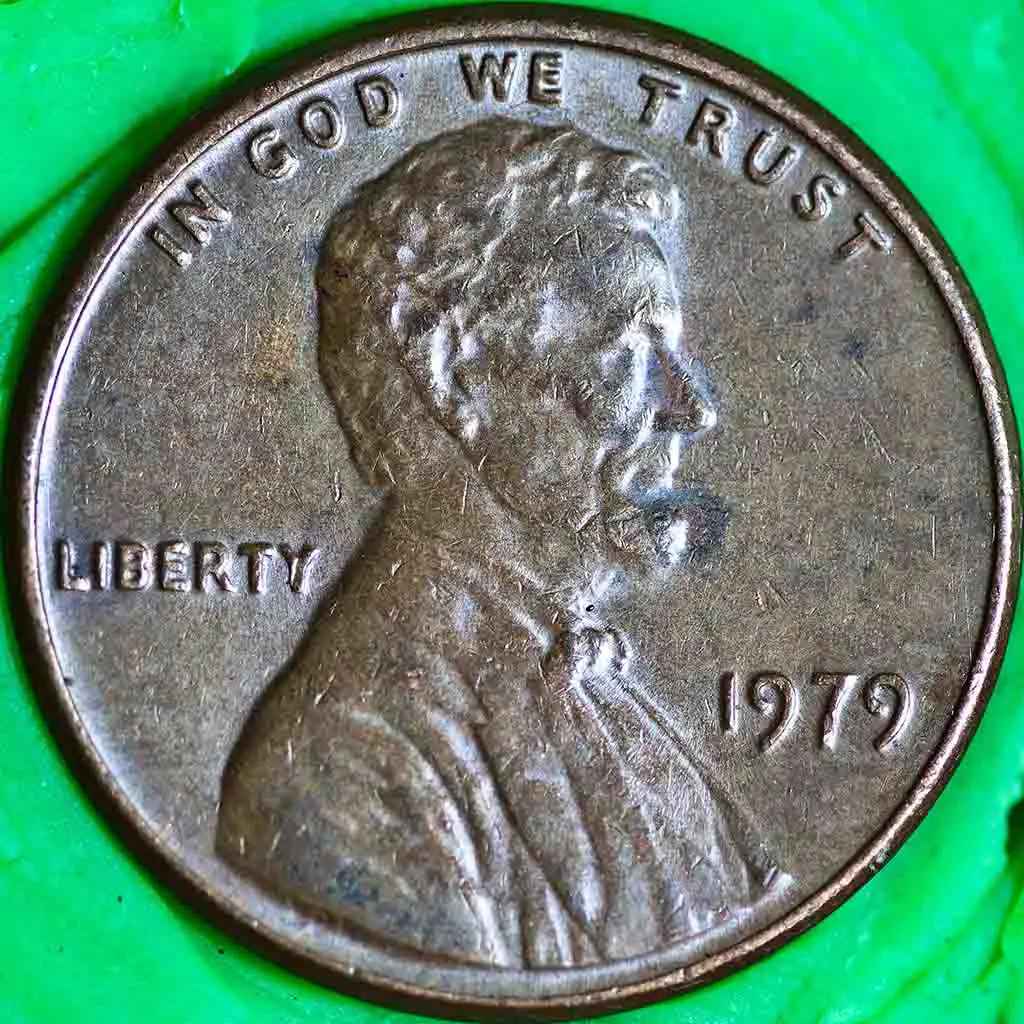 1979D TAIL/TAILS LINCOLN MEMORIAL CENT UNCIRCULATED PENNY ORIGINAL BANK ROLLS 