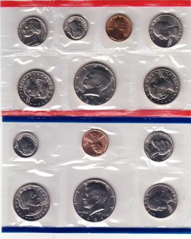 2000  U S UNCIRCULATED MINT SET   WITH D & P & MINTS & STATE QUARTERS  20 COIN 