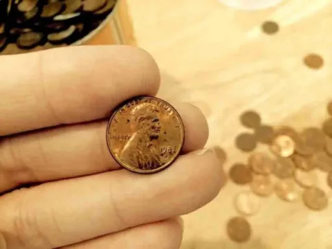 A rare 1982 D penny was found in late 2016 that is worth nearly ,000 because it's made of copper. 
