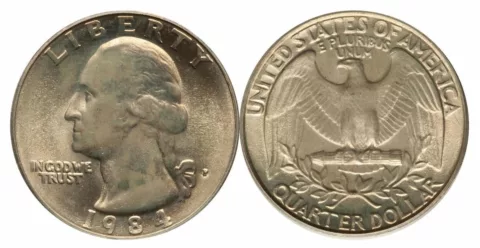 Some 1984 quarters are worth more than $1,200! Find out how much your 1984 quarters are worth today.