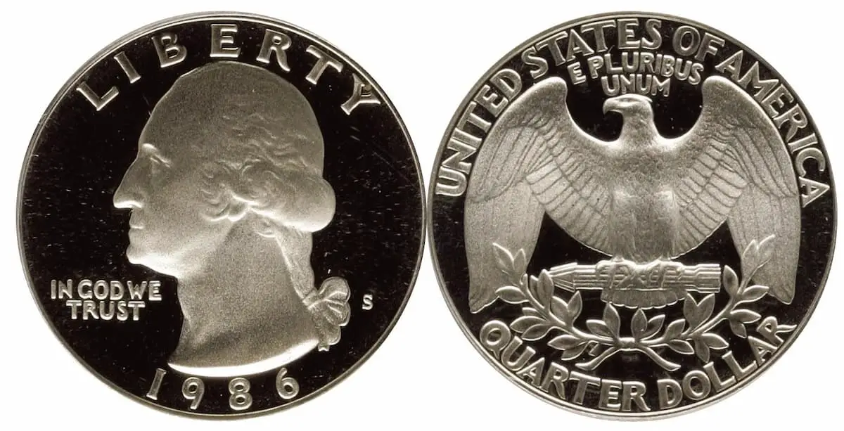 Some 1986 quarters are worth more than $2,500!