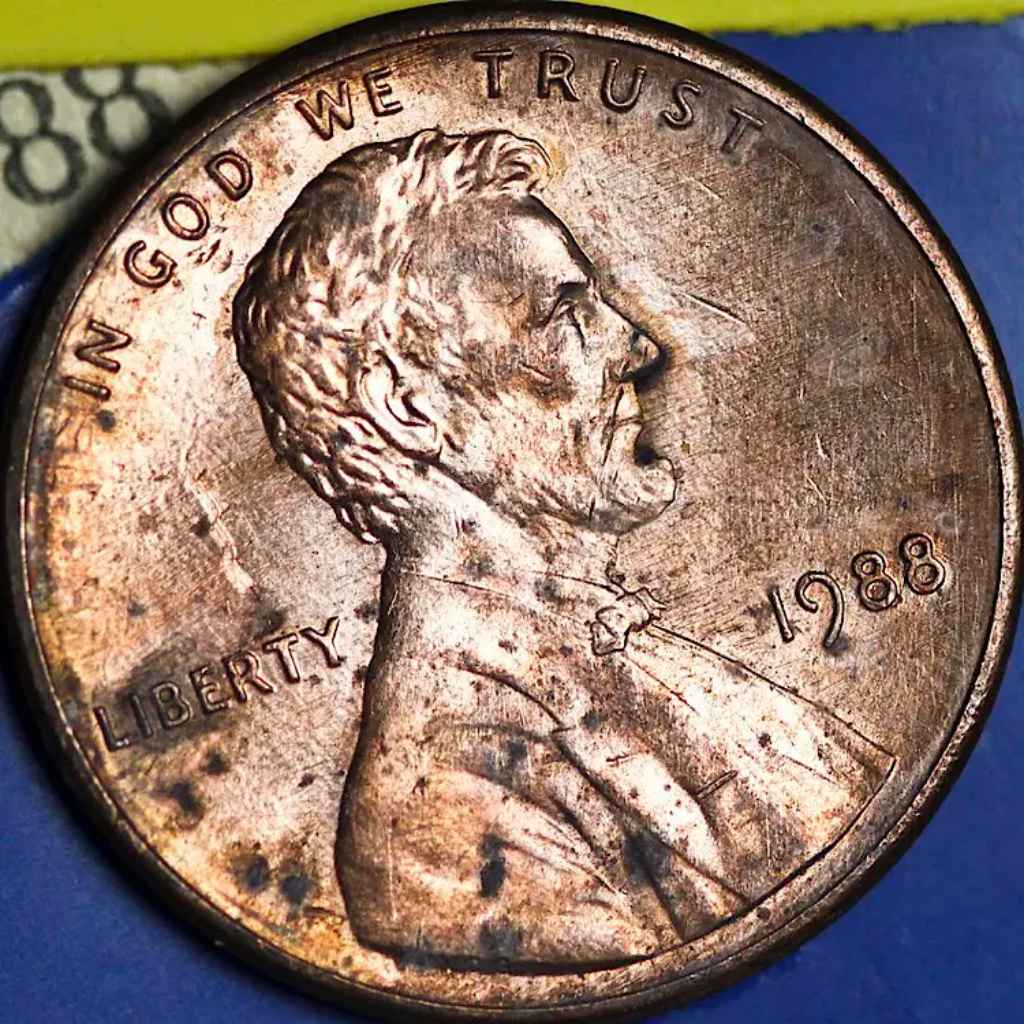Some 1988 pennies are worth more than $1,400 -- here's which ones are worth more than face value and why.