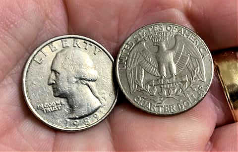 See if you have any of these 1989 quarters that are worth nearly $2,000! 