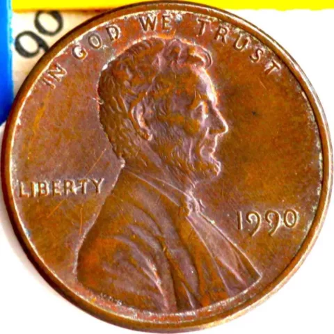 1990 penny value