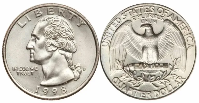 The 1998 quarter can be worth a lot of money. Some have sold for over $3,500! Find out how much your 1998 quarters are worth here...