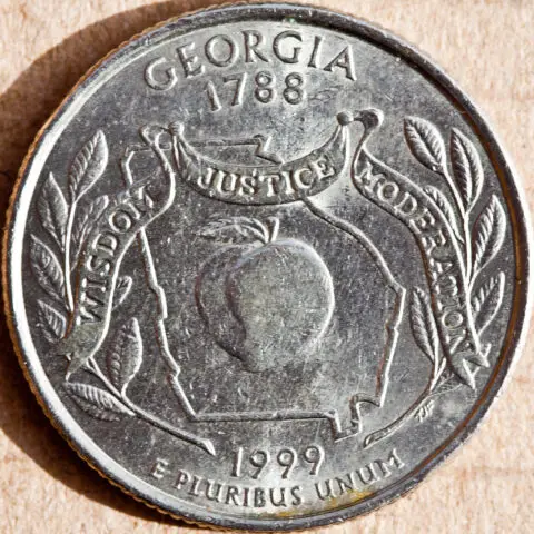 A 1999 Georgia Quarter Worth $10,000?  Yep… Here’s What To Look For! (See The Value Of Georgia Error Quarters + Regular Georgia State Quarters Without Errors)