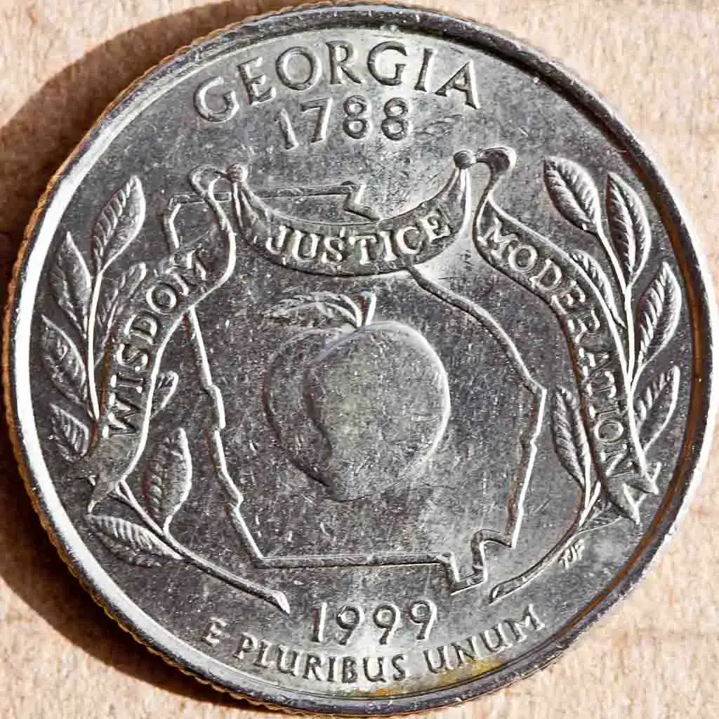 Find out here if you have a 1999 Georgia quarter with errors.