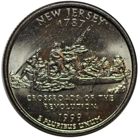 1999 New Jersey Quarter
