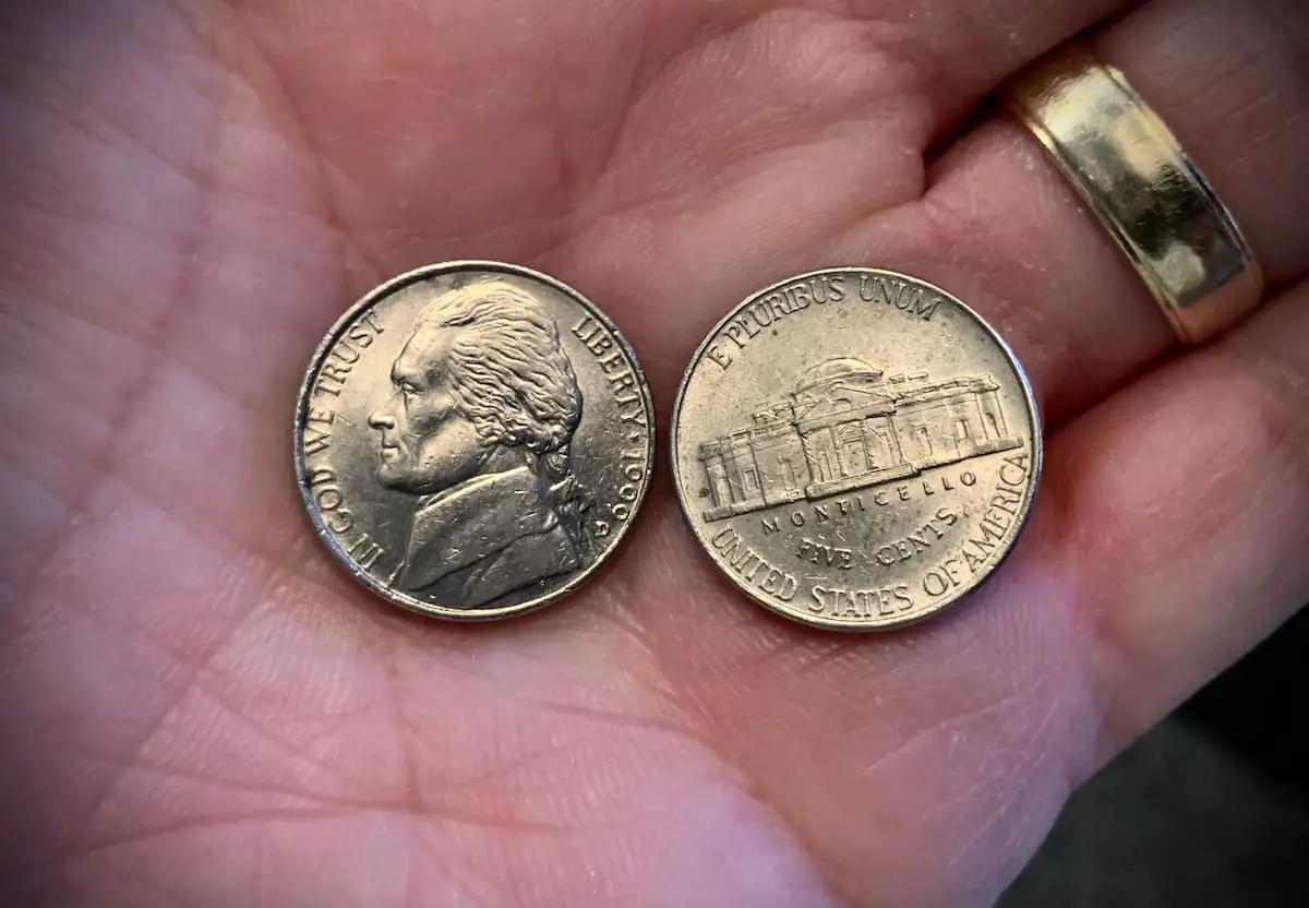 Some 1999 nickels have sold for around $1,000 or more, including one error nickel that fetched $5,000.