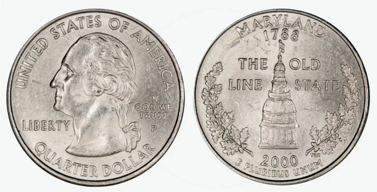 See how much 2000 Maryland quarters are worth -- with and without errors.