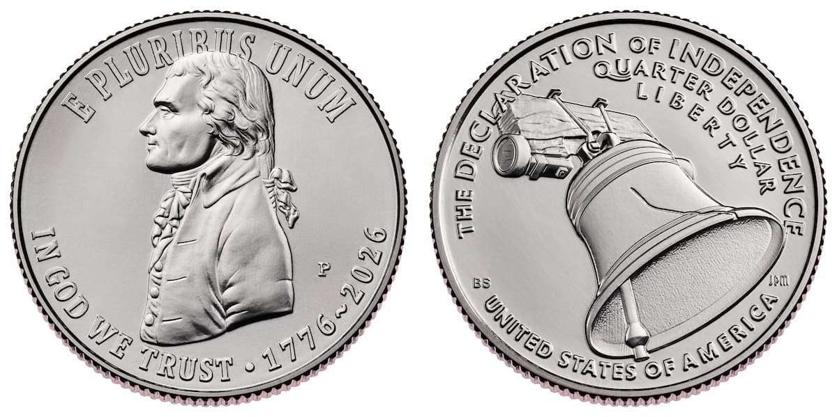 2026 U.S. Constitution semiquincentennial quarter. 