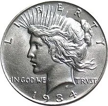 See a list of the 5 most valuable Peace silver dollars.