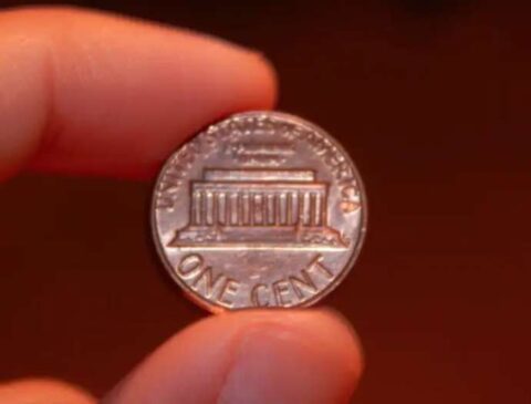 Lincoln-Memorial-Pennies Copper Pennies