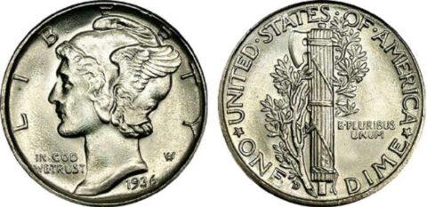 Mercury dime