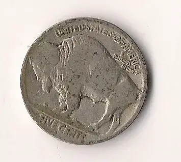 Old coins like Buffalo nickels can still be found in pocket change today.