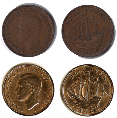 How do you clean copper pennies?