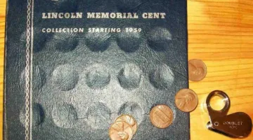 Old coin folders are now collectible items by themselves! 