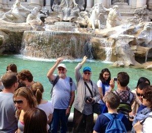 coins fountain