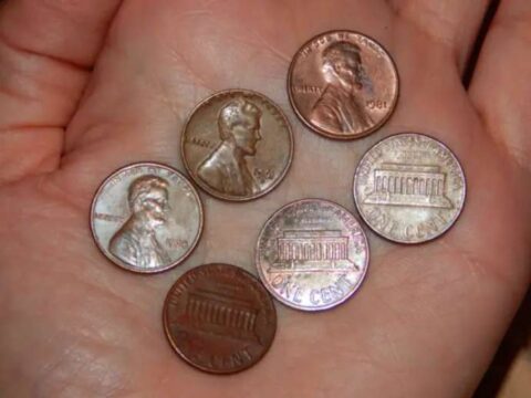 copper-pennies-1961-1981 Copper Pennies